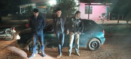 Bella Vista Norte: Tres hombres detenidos con más de 100 kilos de droga